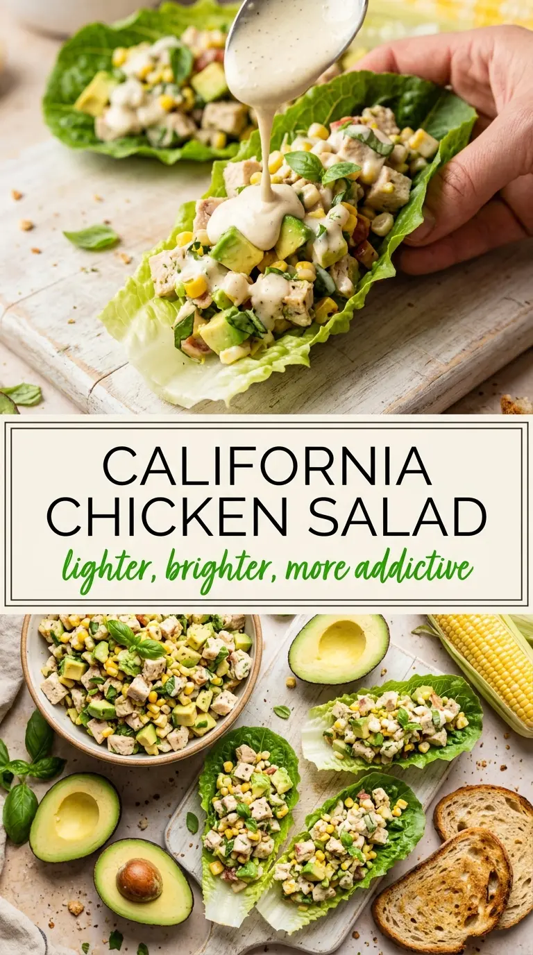 Chicken Salad Recipe creamy avocado bright