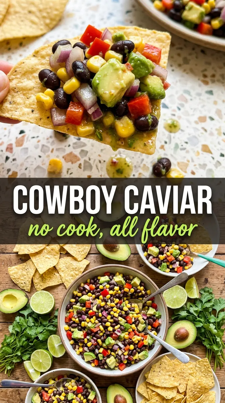 Cowboy Caviar fresh crunchy zesty