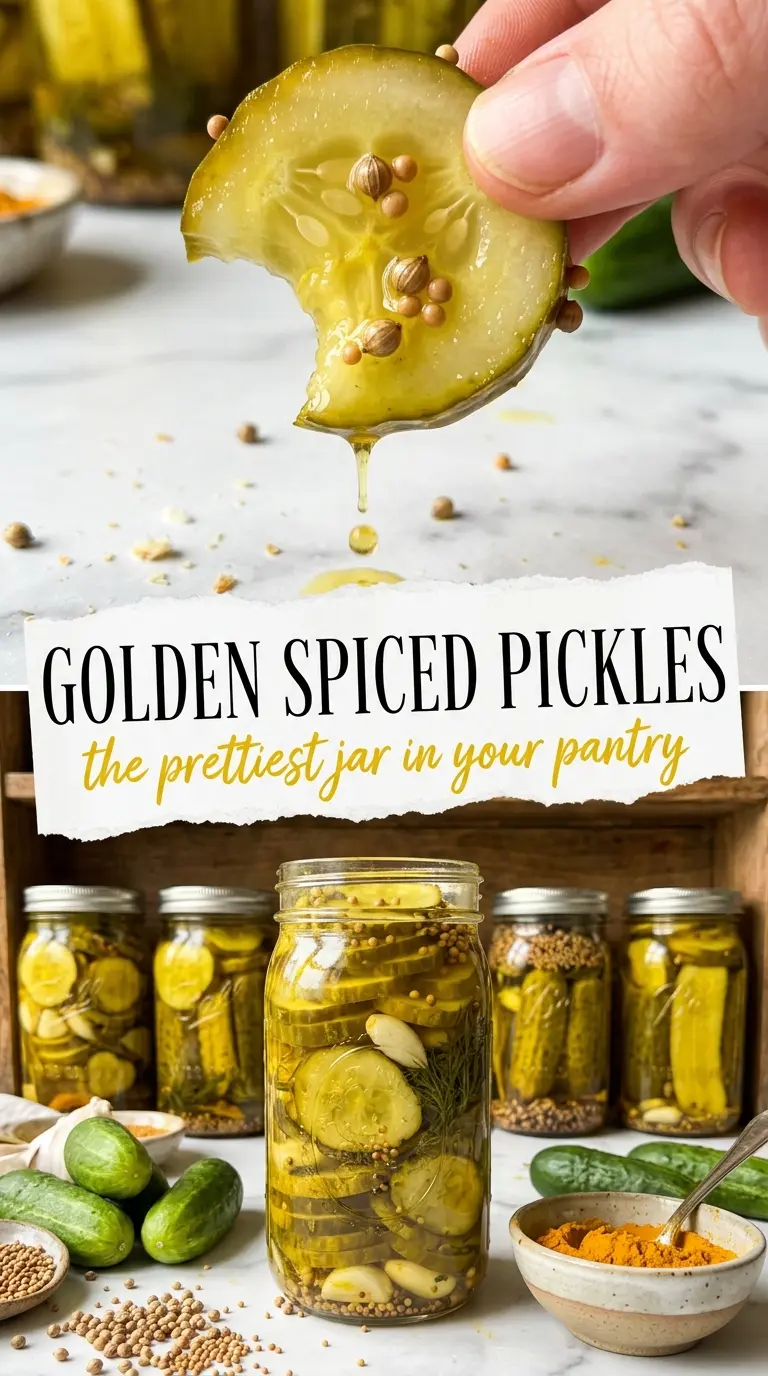 Dill pickle recipe golden brine crisp cucumbers