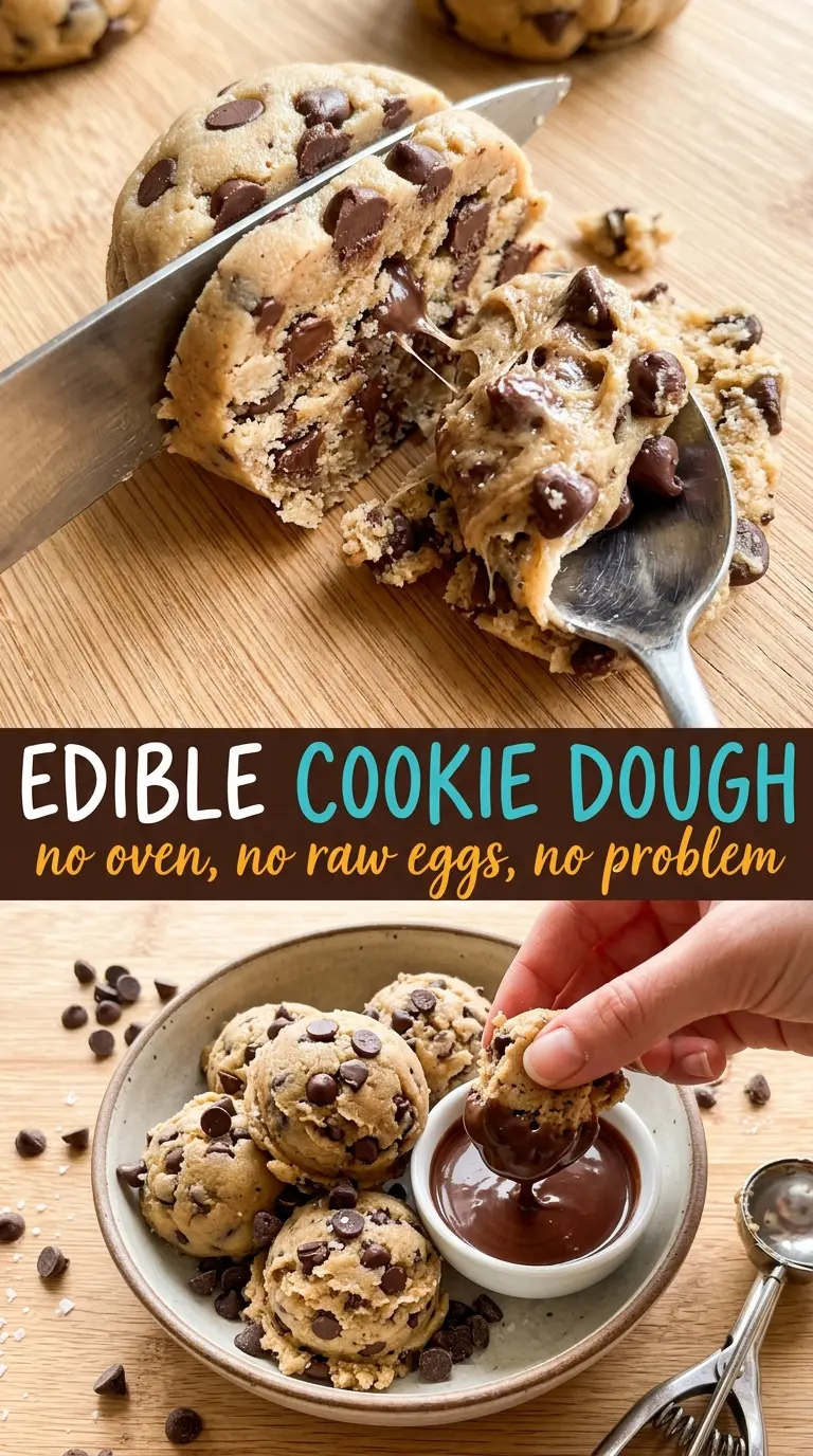 Edible Cookie Dough soft sweet buttery