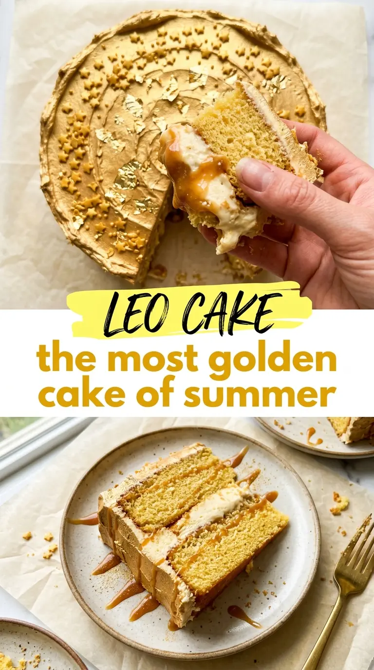 Leo Cake colorful festive sweet