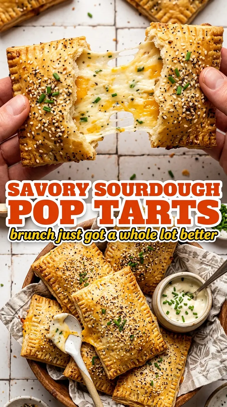 sourdough pop tarts flaky savory