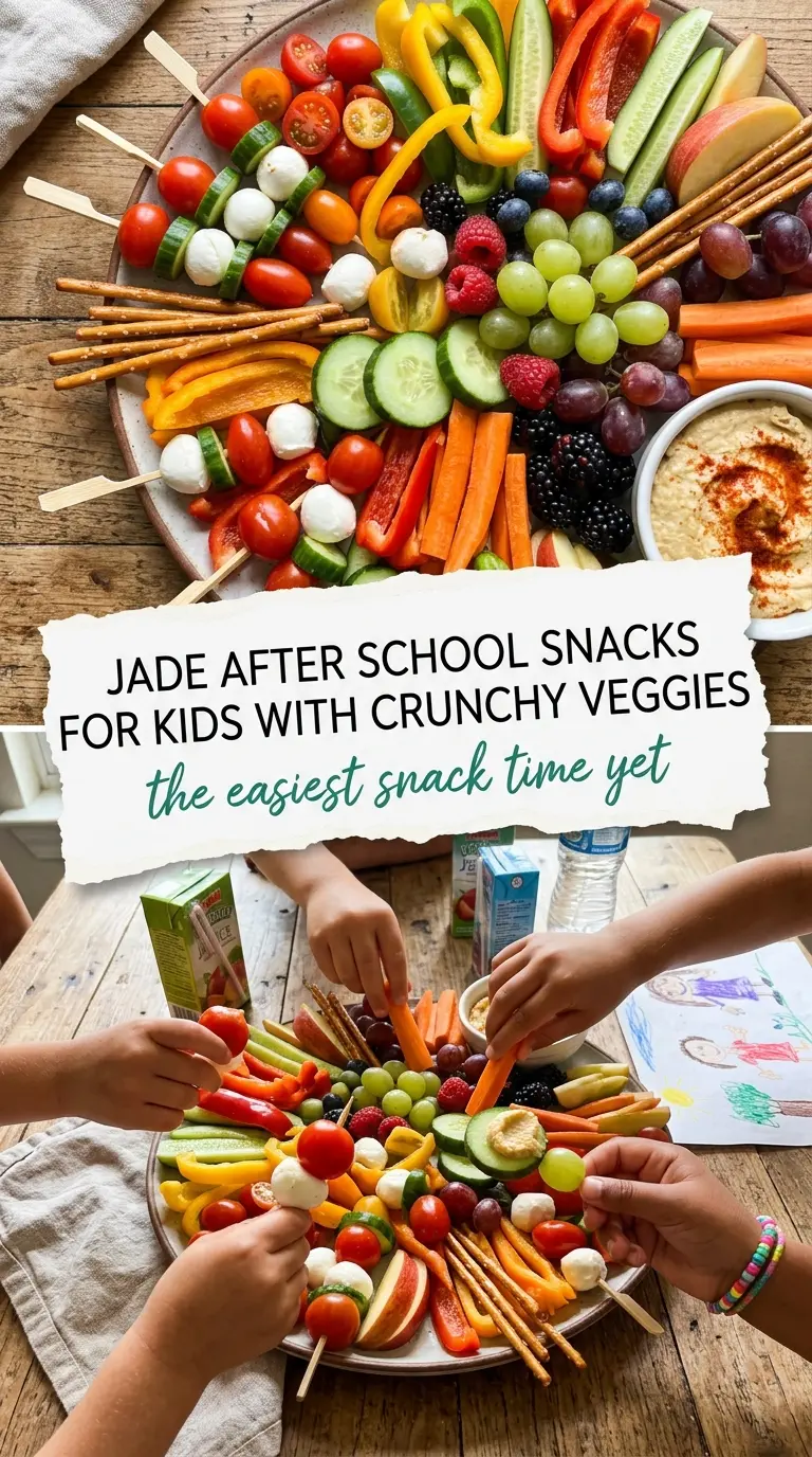 After School Snacks for Kids colorful bite-sized