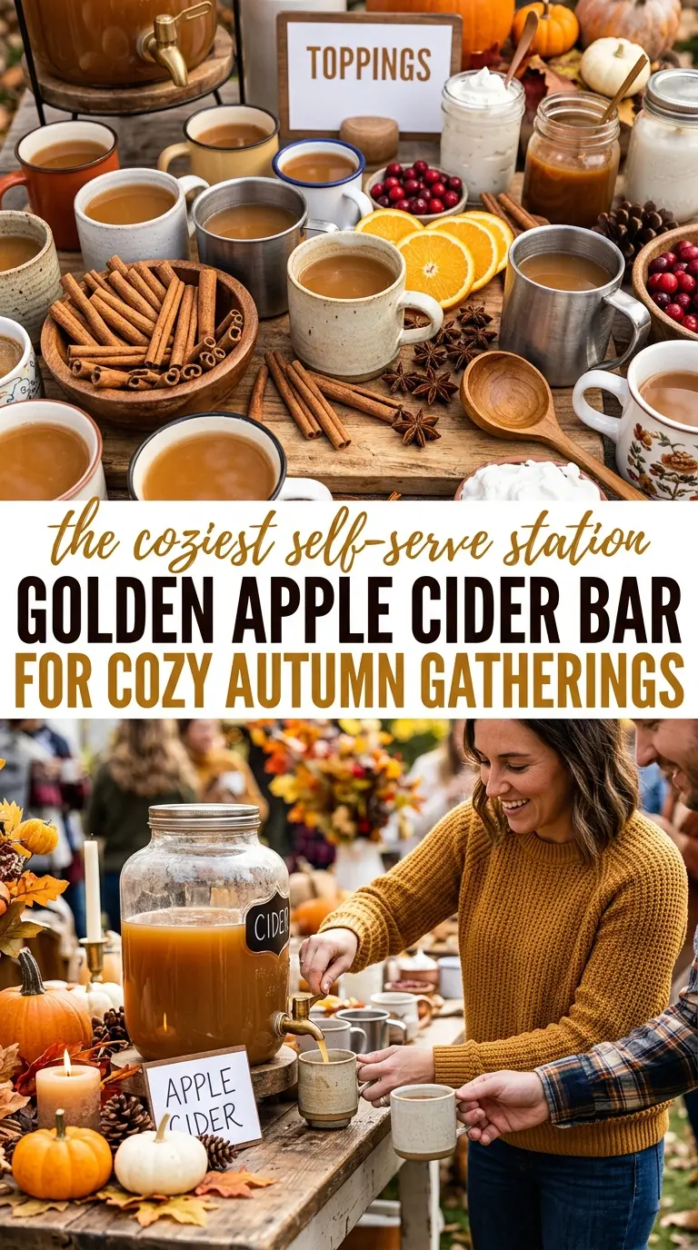 Apple Cider Bar warm cozy