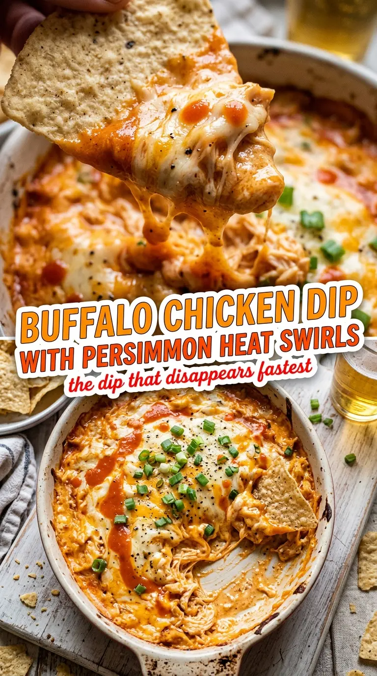 Buffalo Chicken Dip creamy baked cheesy