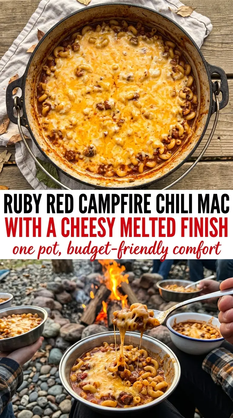 Campfire Chili Mac hearty smoky cheesy