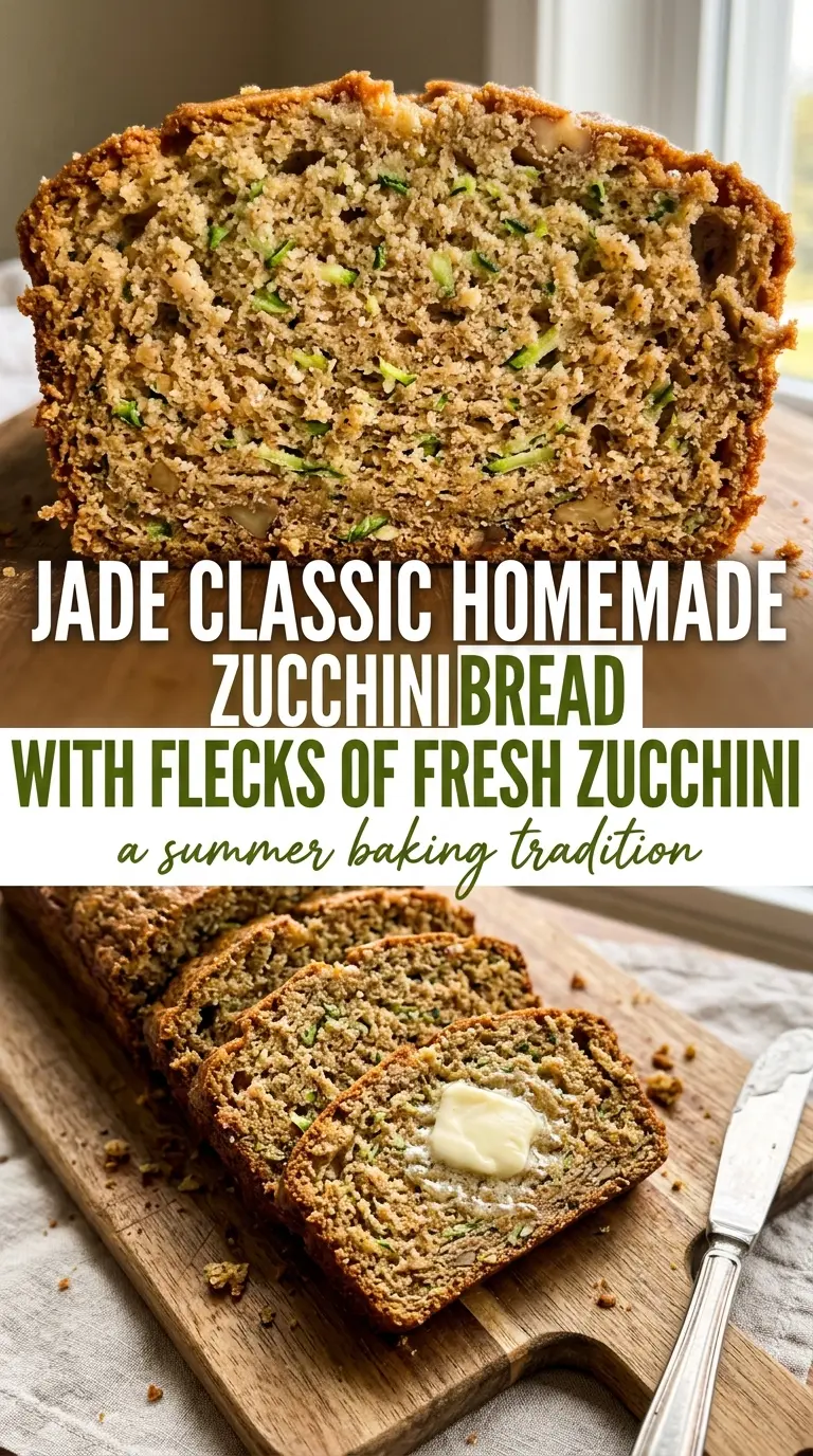 Classic homemade zucchini bread moist cinnamon