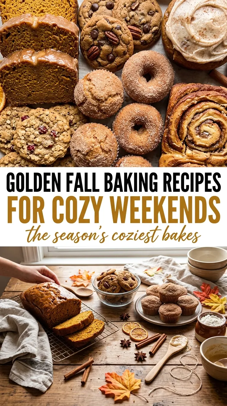 Fall Baking Ideas cozy spiced pumpkin