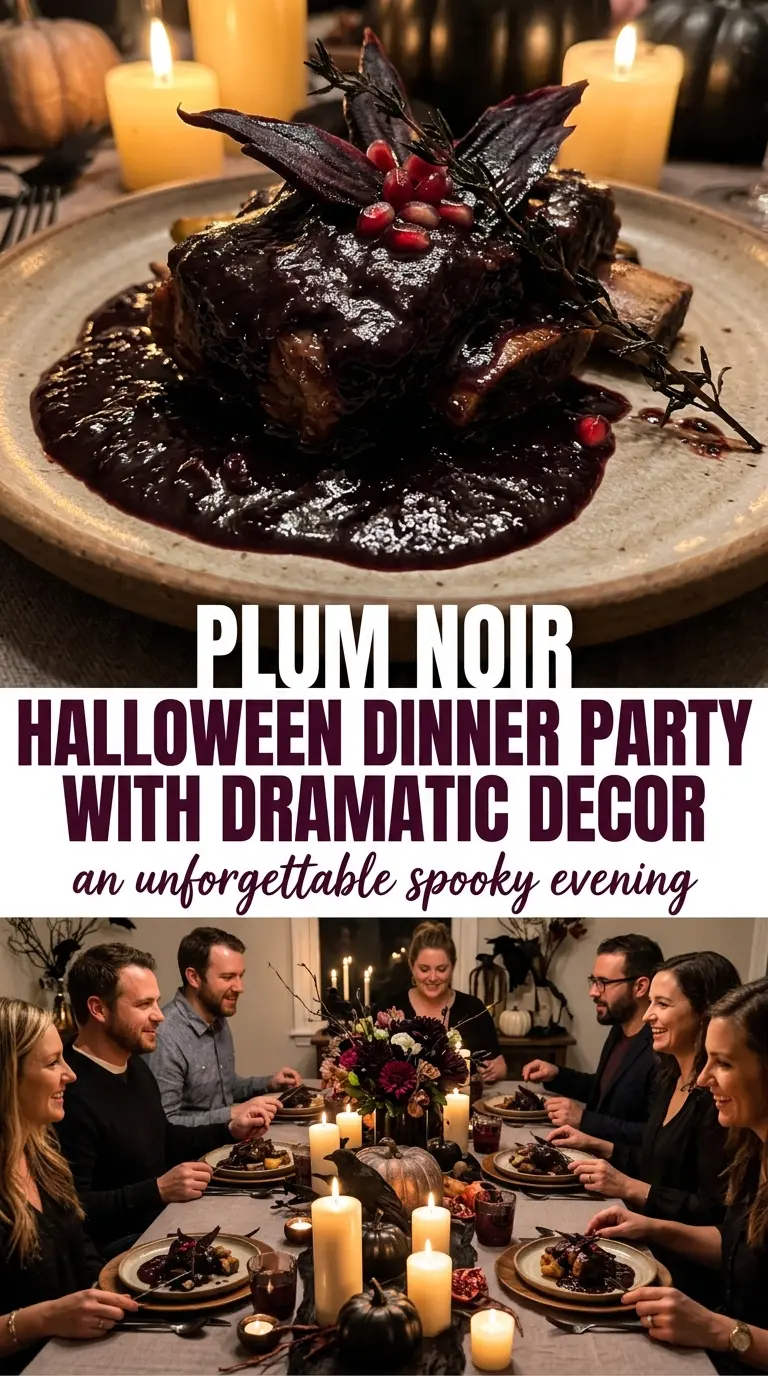 Halloween Dinner Party spooky dark
