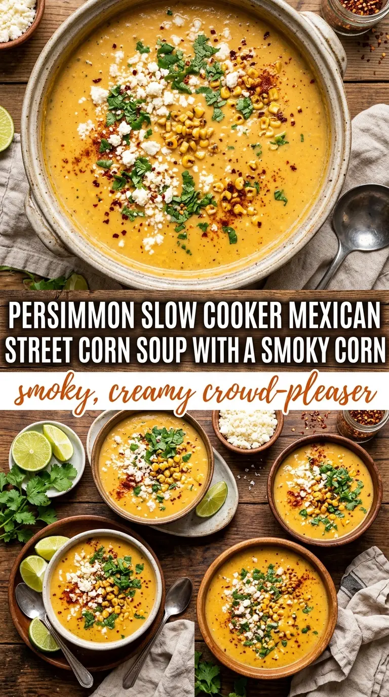 Mexican Street Corn Soup creamy smoky vibrant