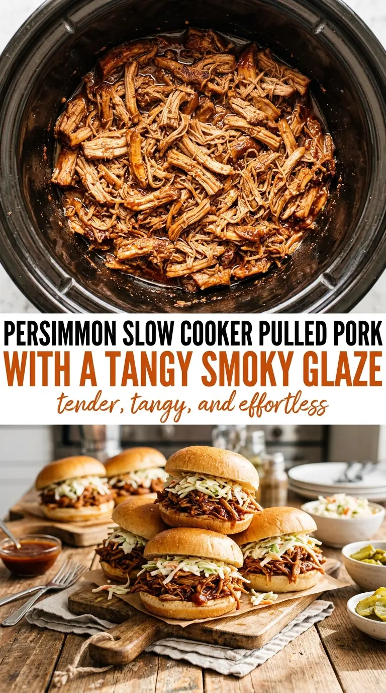Slow Cooker Pulled Pork tender smoky shredded