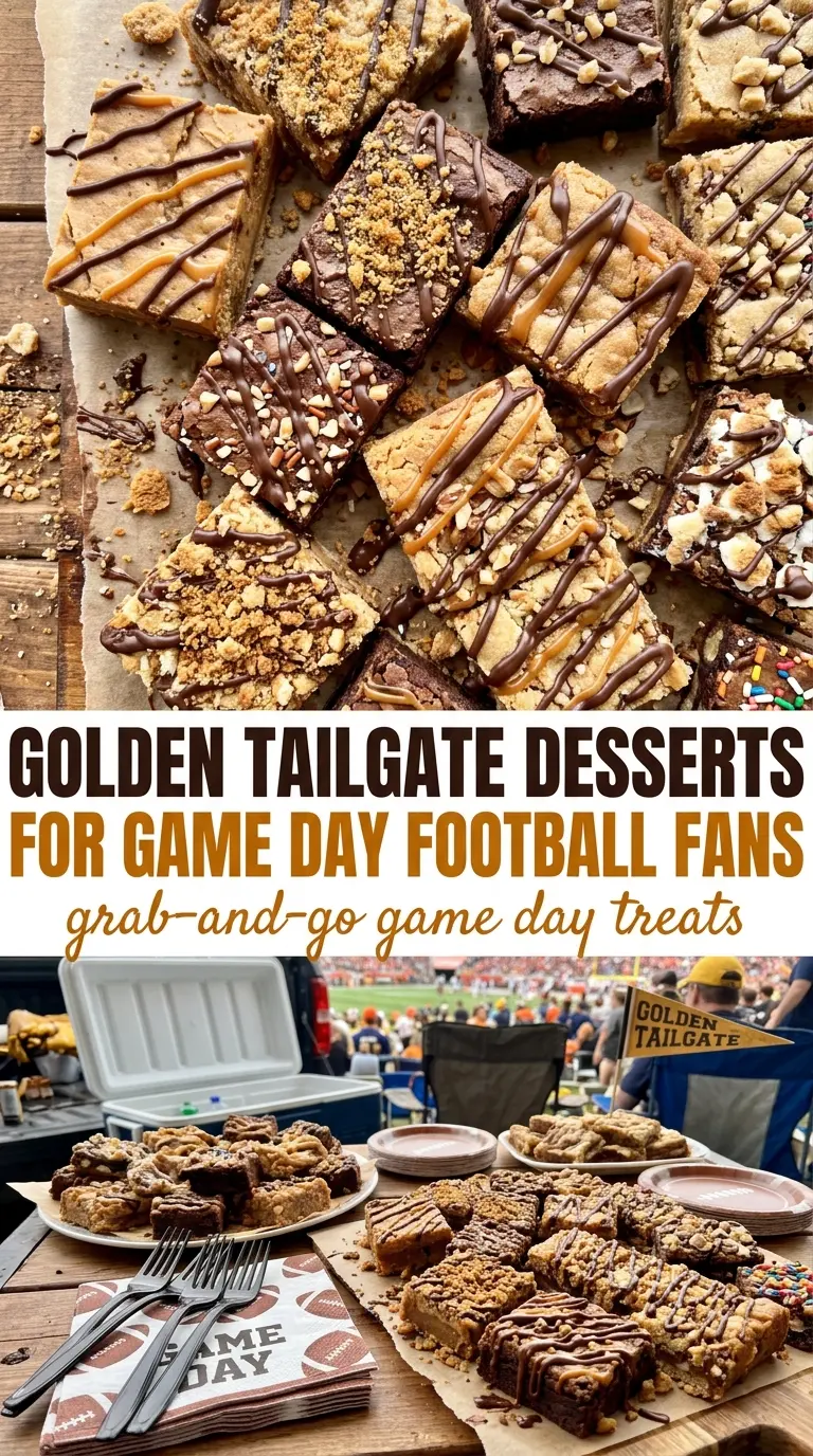 tailgate desserts brownie bars portable chewy
