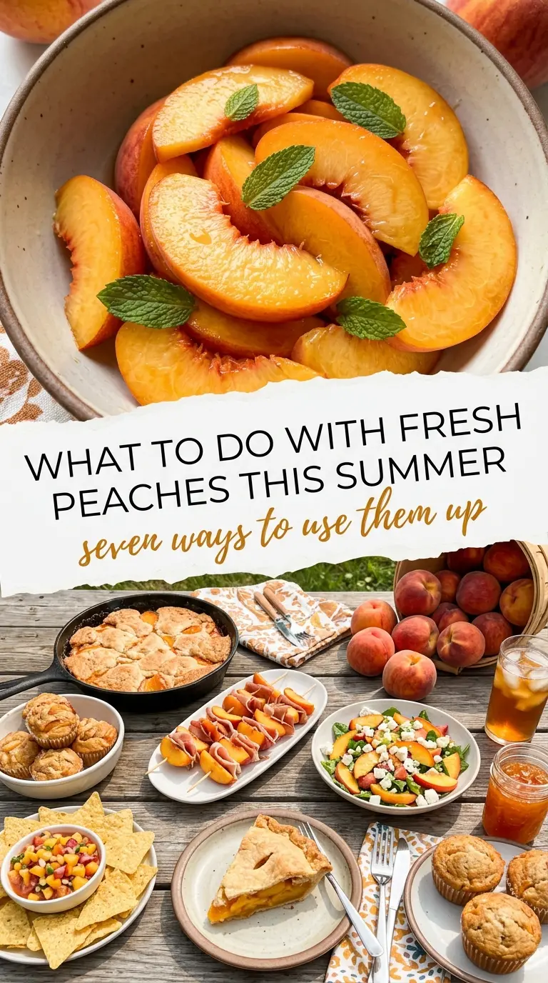 Fresh Peaches juicy sweet golden