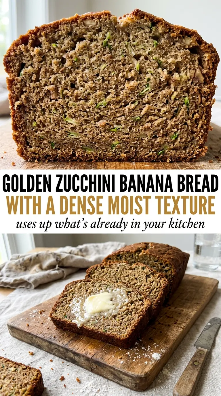 Zucchini Banana Bread moist quick bread