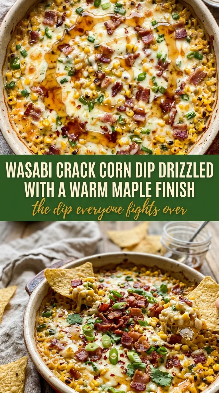 Crack Corn Dip creamy smoky sweet