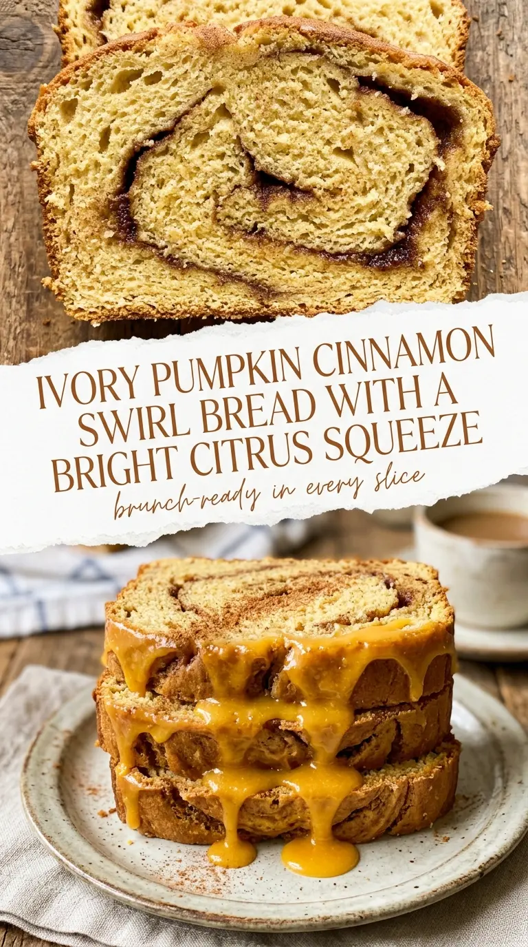 pumpkin cinnamon swirl bread moist marbled swirl