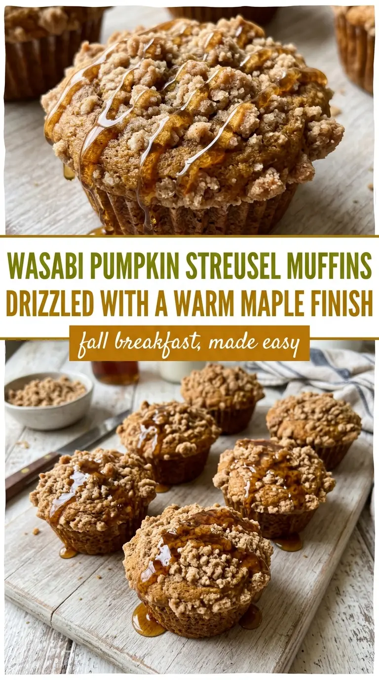 Pumpkin Streusel Muffins soft spiced crumb