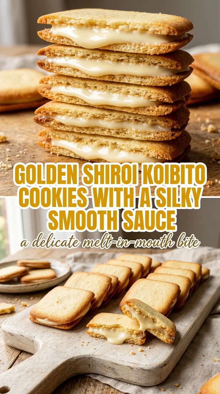 Shiroi Koibito cookies delicate buttery white chocolate filling