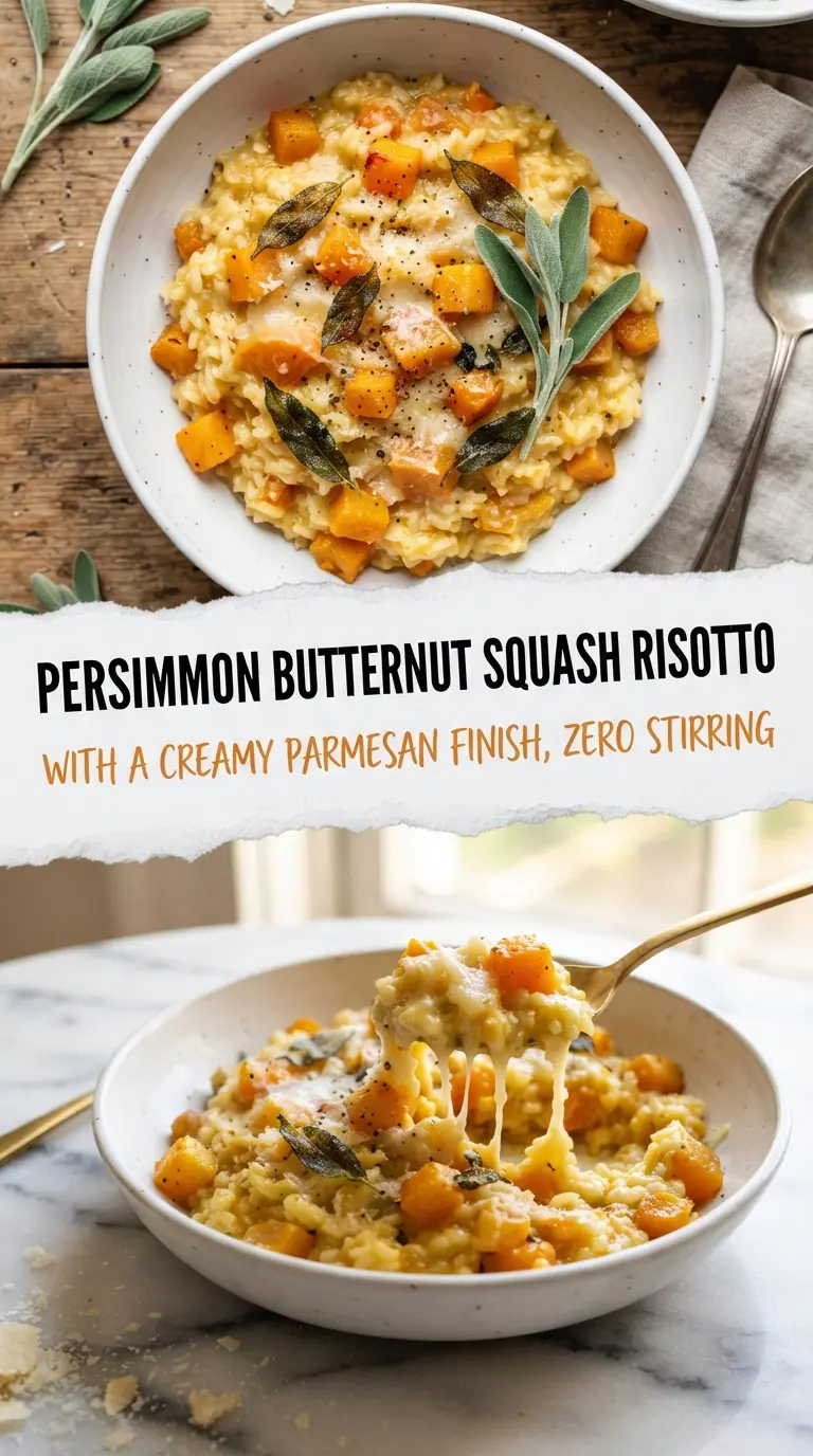 Butternut Squash Risotto creamy roasted Parmesan