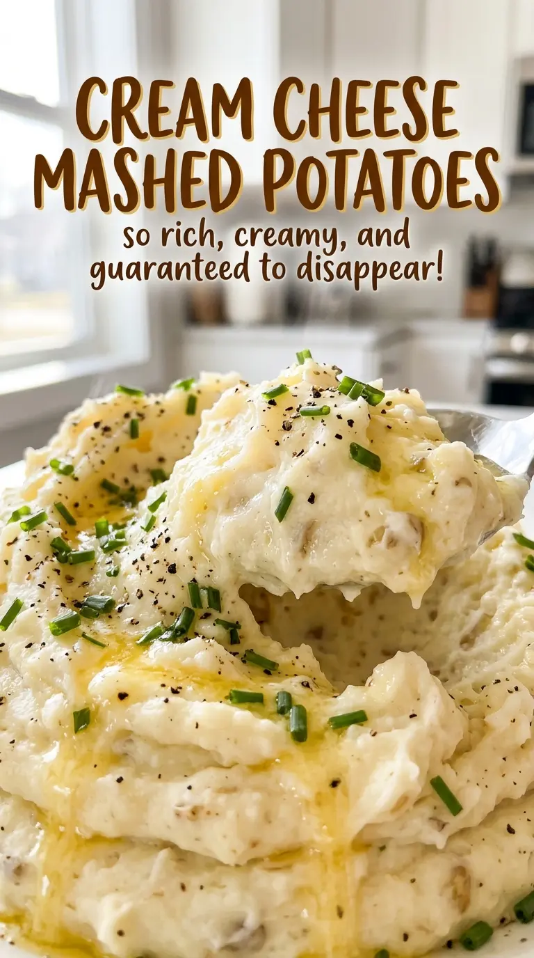 Cream Cheese Mashed Potatoes smooth rich side dish
