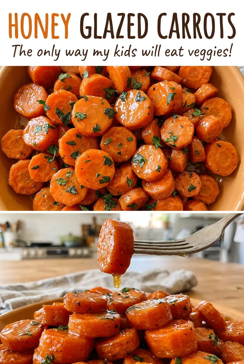 Honey Glazed Carrots glossy tender rounds