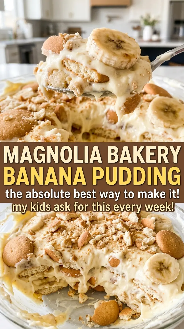 Magnolia Bakery Banana Pudding creamy banana wafer layers